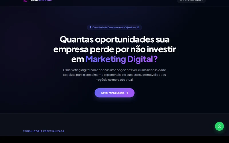 Landing Page Ideias Criativas